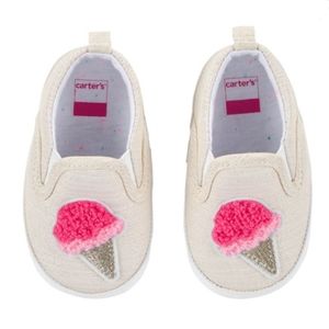 NEW Carter's Ice Cream Baby Shoes Size Newborn